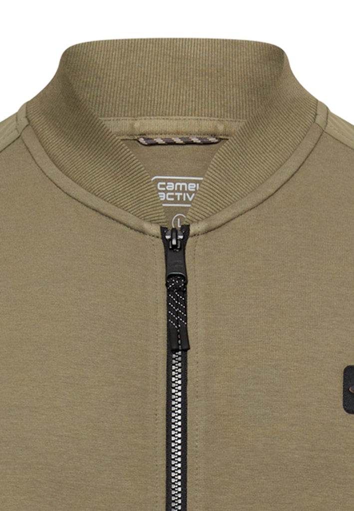 Camel active Herren Sweatjacken Deep Olive