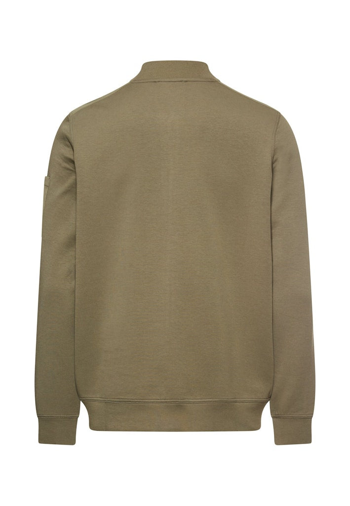 Camel active Herren Sweatjacken Deep Olive