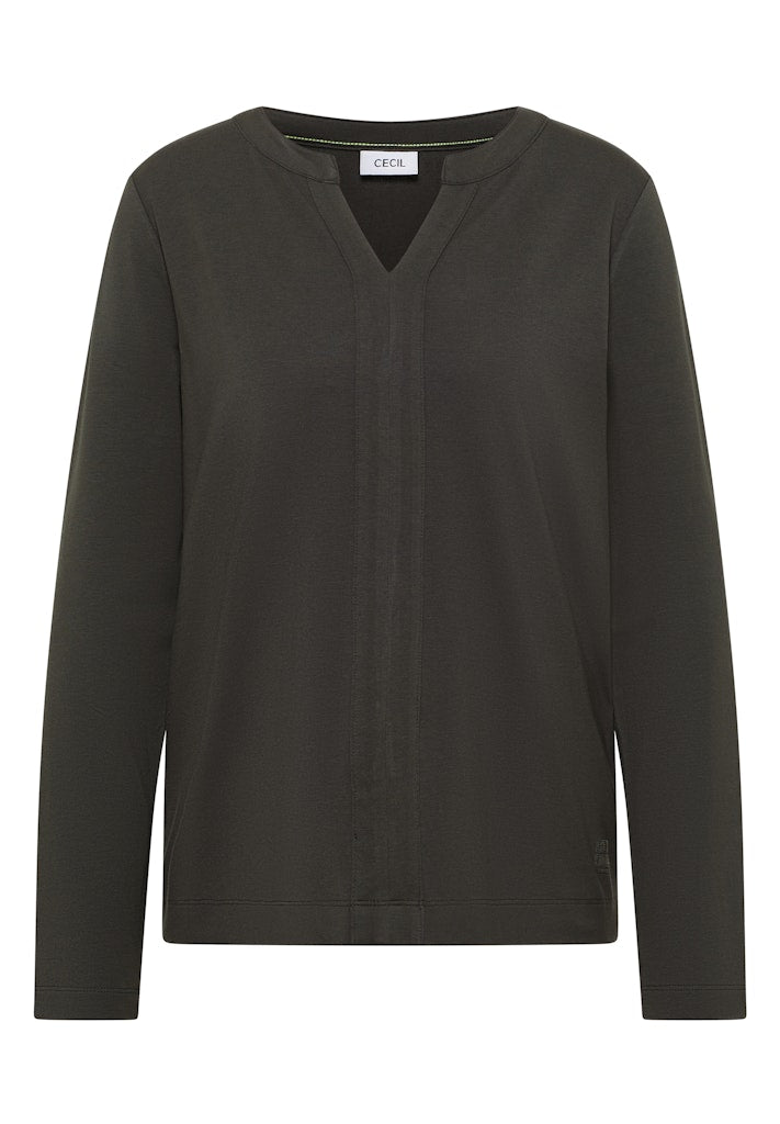 Cecil Damen T-Shirts Raw Khaki