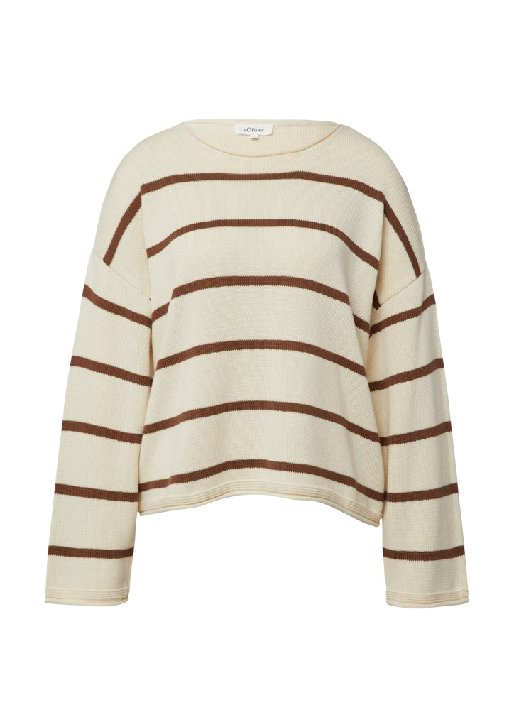 S. Oliver red Damen Pullover Brown