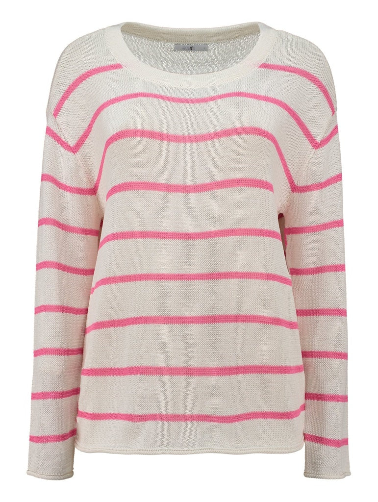 Haily's Damen Pullover Cream/Candy Str