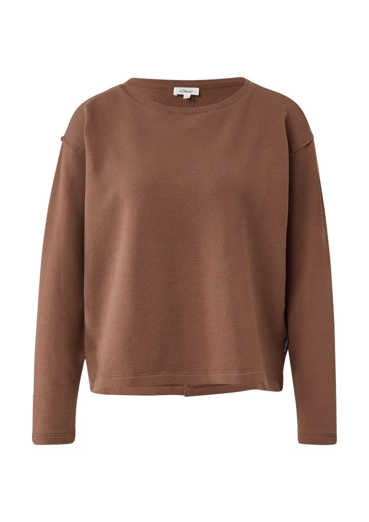 S. Oliver red Damen Sweatshirts Brown