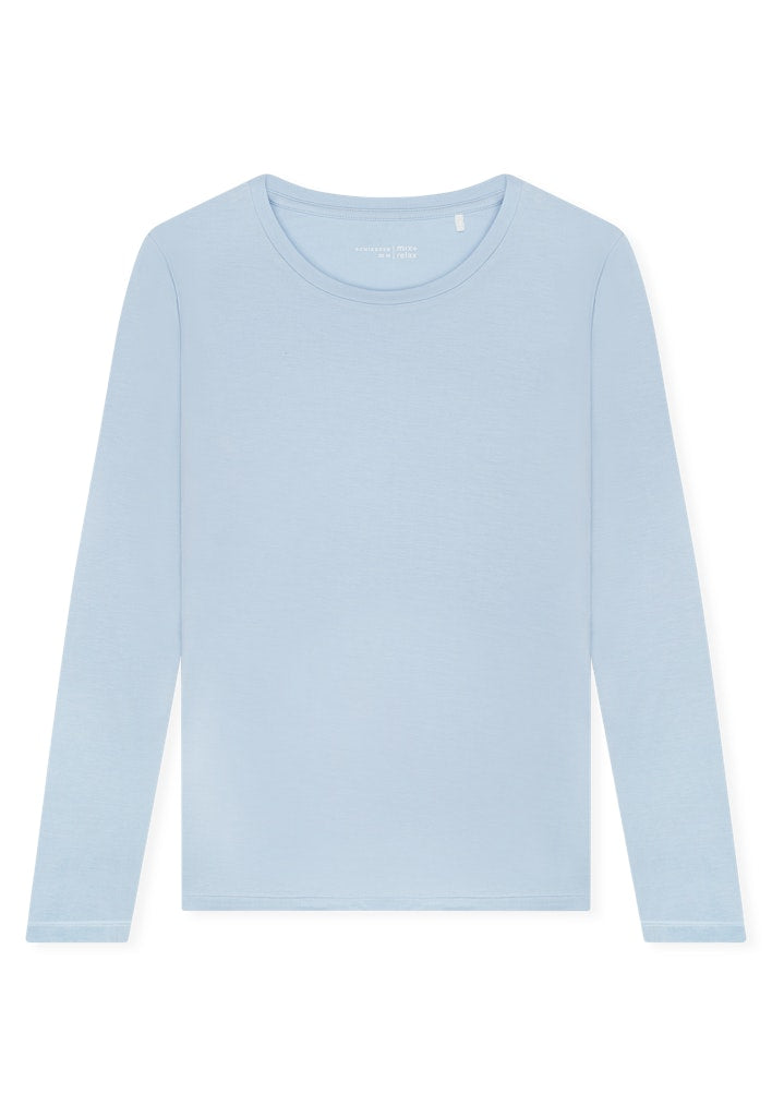 Schiesser Oberteil Hellblau