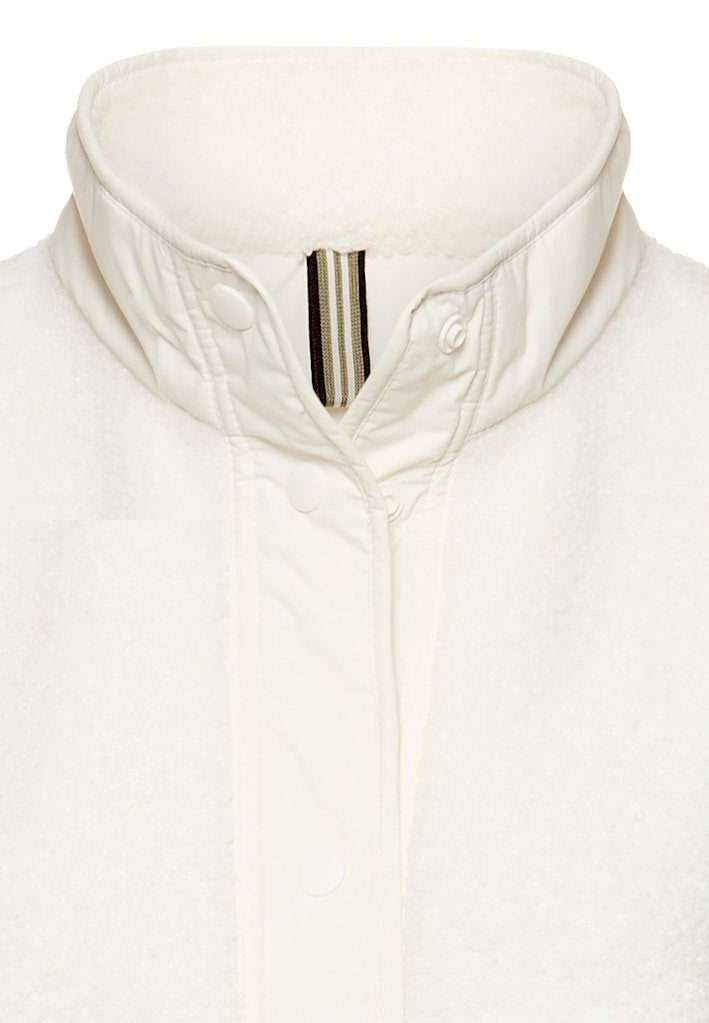 Camel active Damen Outdoorwesten Milkwhite