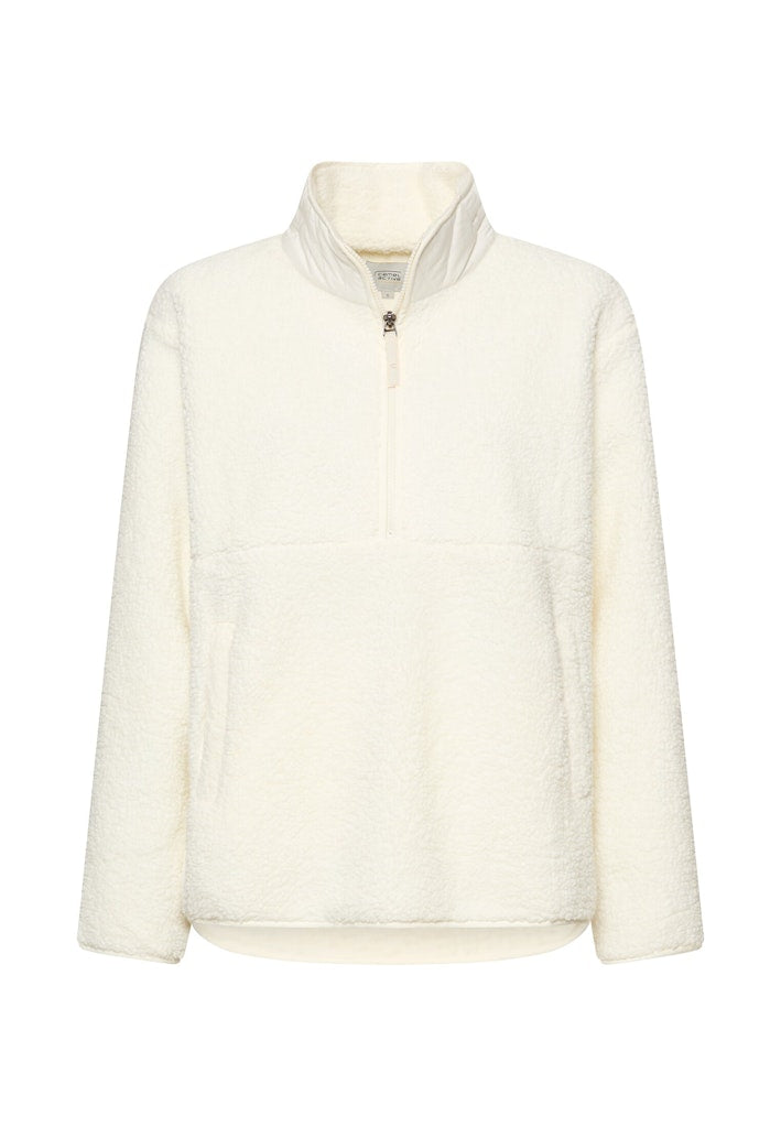 Camel active Damen Sweatshirts Milkwhite