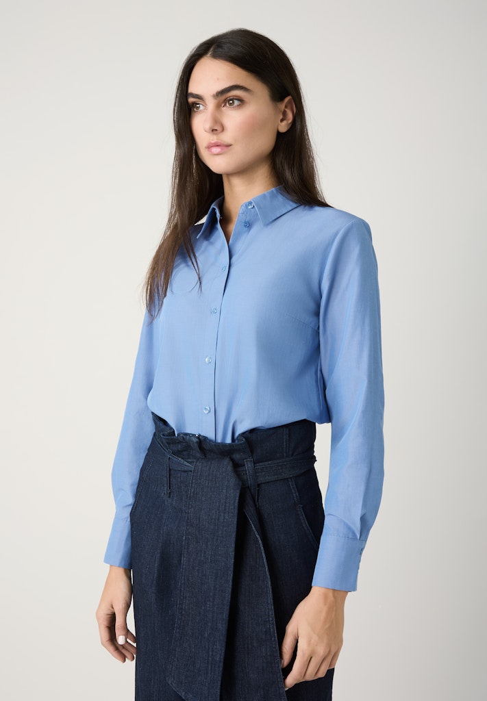 More & More Damen Blusen Winterblue