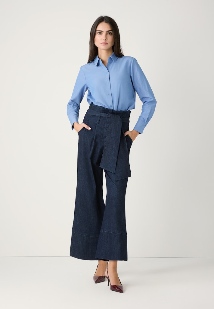 More & More Damen Blusen Winterblue