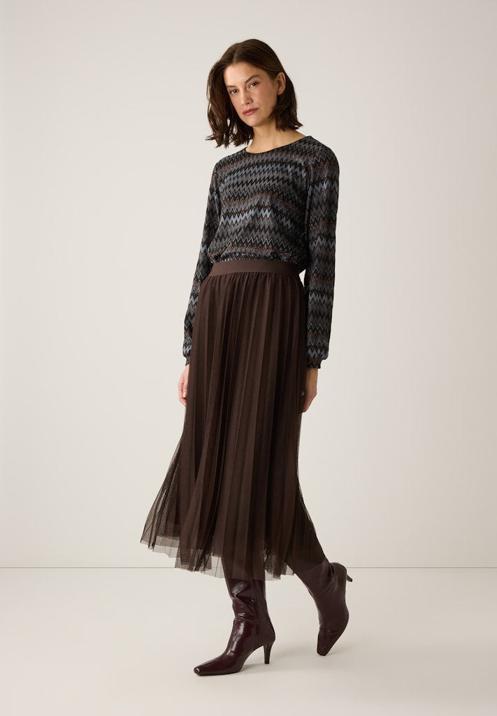 More & More Damen T-Shirts Lurex Zick