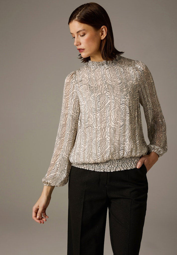 More & More Damen Blusen Twotone Pa