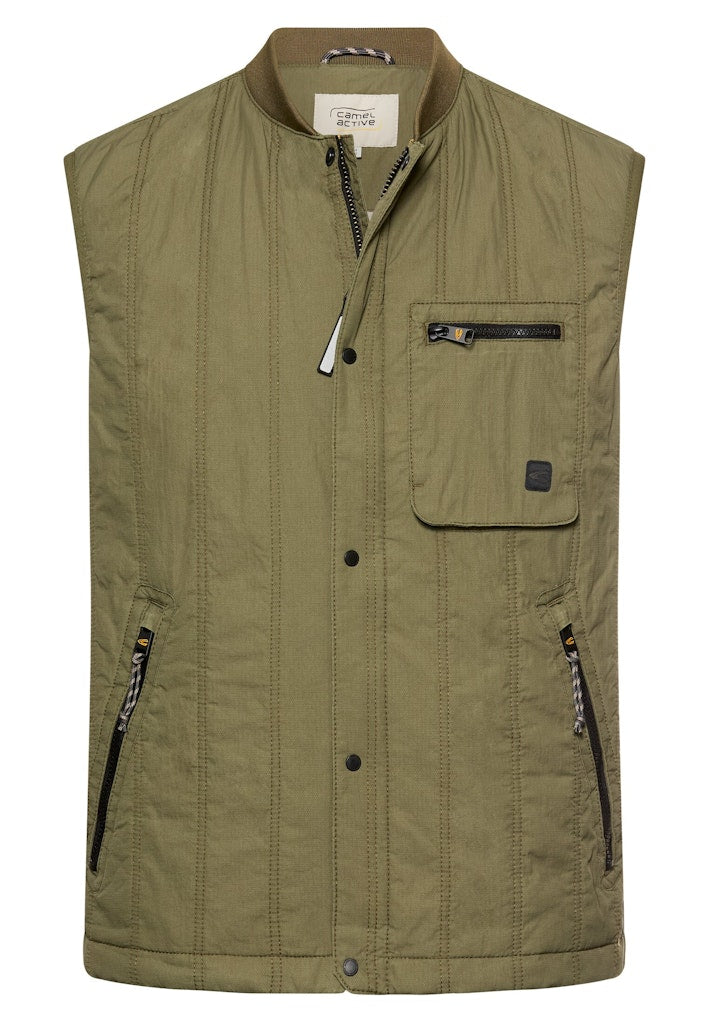 Camel active Herren Westen Deep Olive