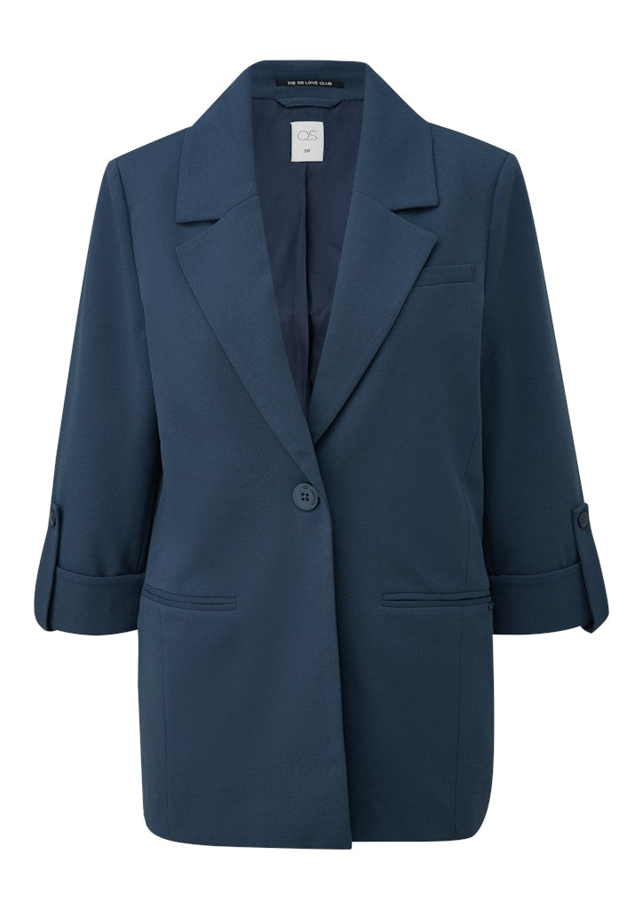 QS by S.Oliver Damen Blazer Blue