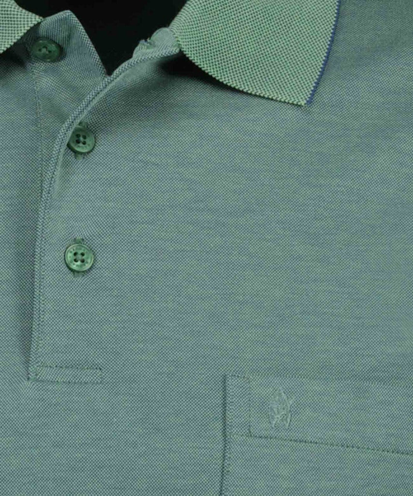 Ragman Herren Polo-Shirts Schilf
