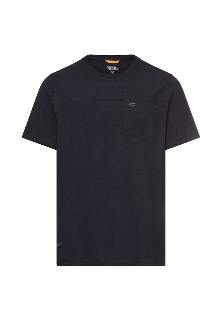 Camel active Herren T-Shirts kurz Dark Navy