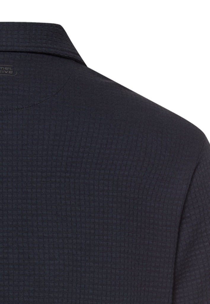 Camel active Herren Hemden kurz Dark Navy