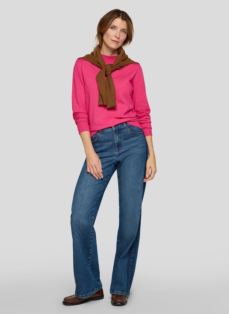 Rabe Damen Pullover Malve