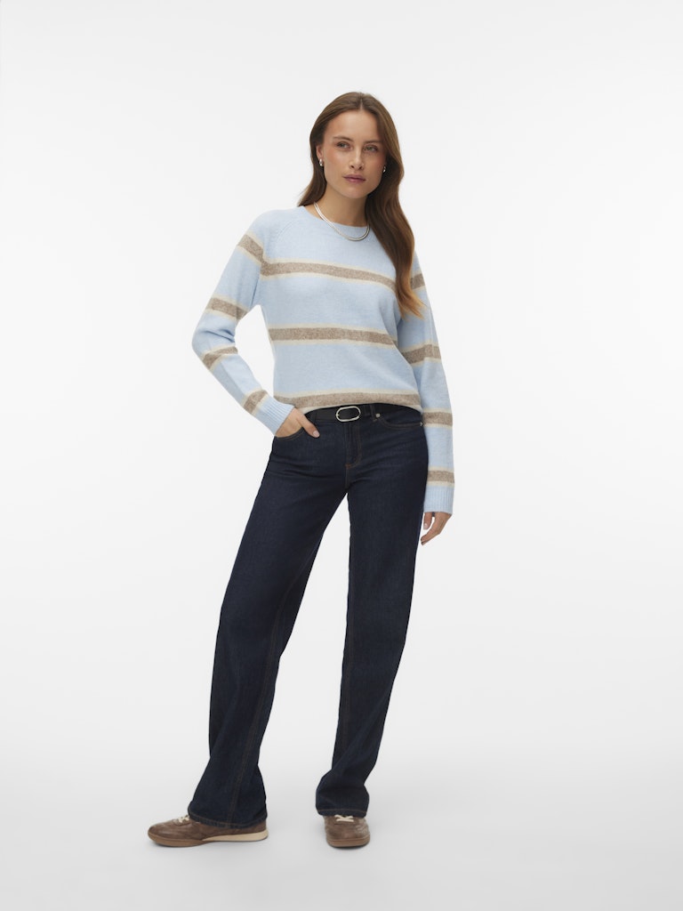 Vero Moda Damen Pullover Cashmere Blue/W