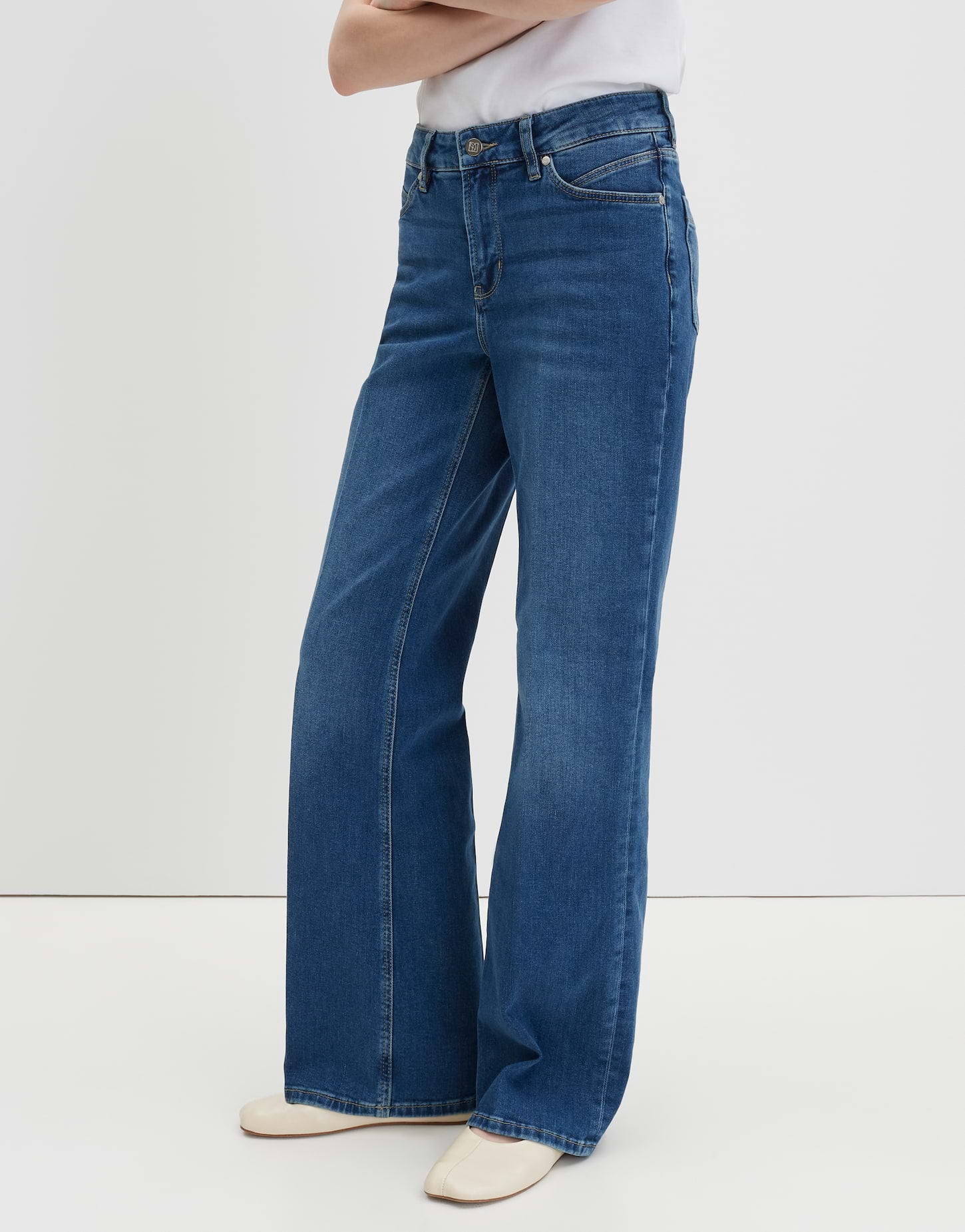 Someday Damen Jeans Dark Blue