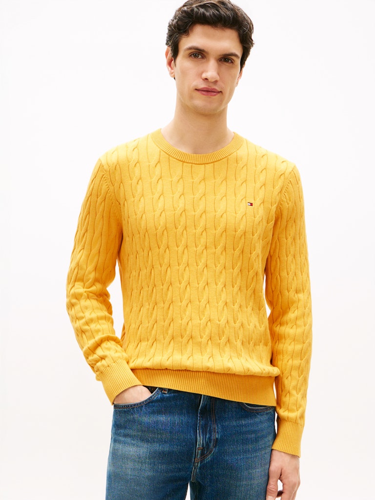 Tommy Hilfiger Herren Sweatshirts Z Yellow