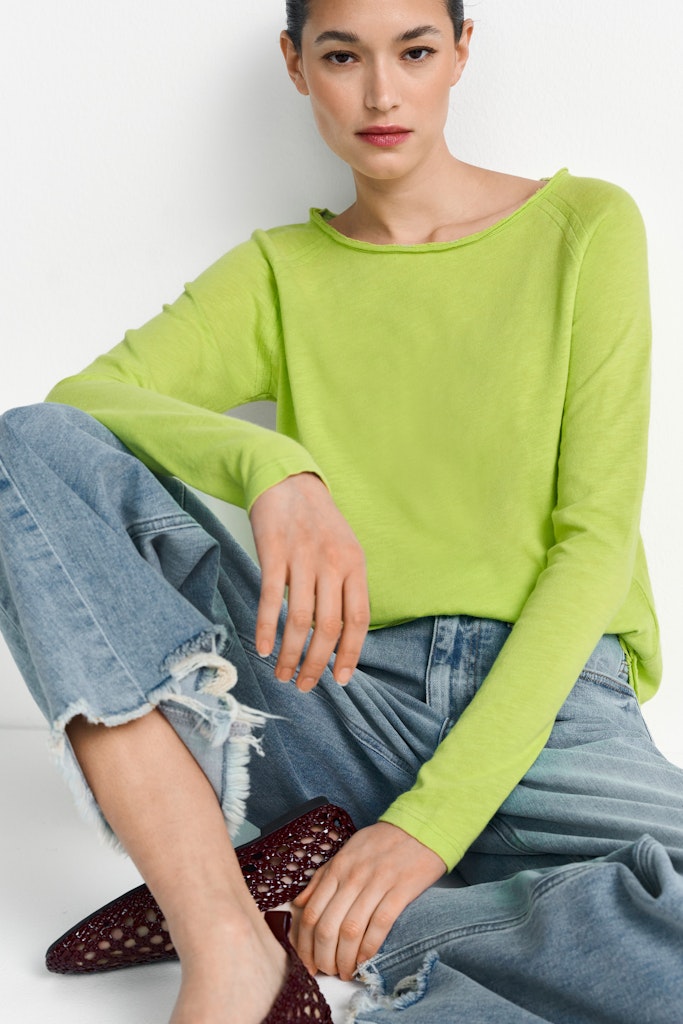 Rich & Royal Damen T-Shirts Urban Lime