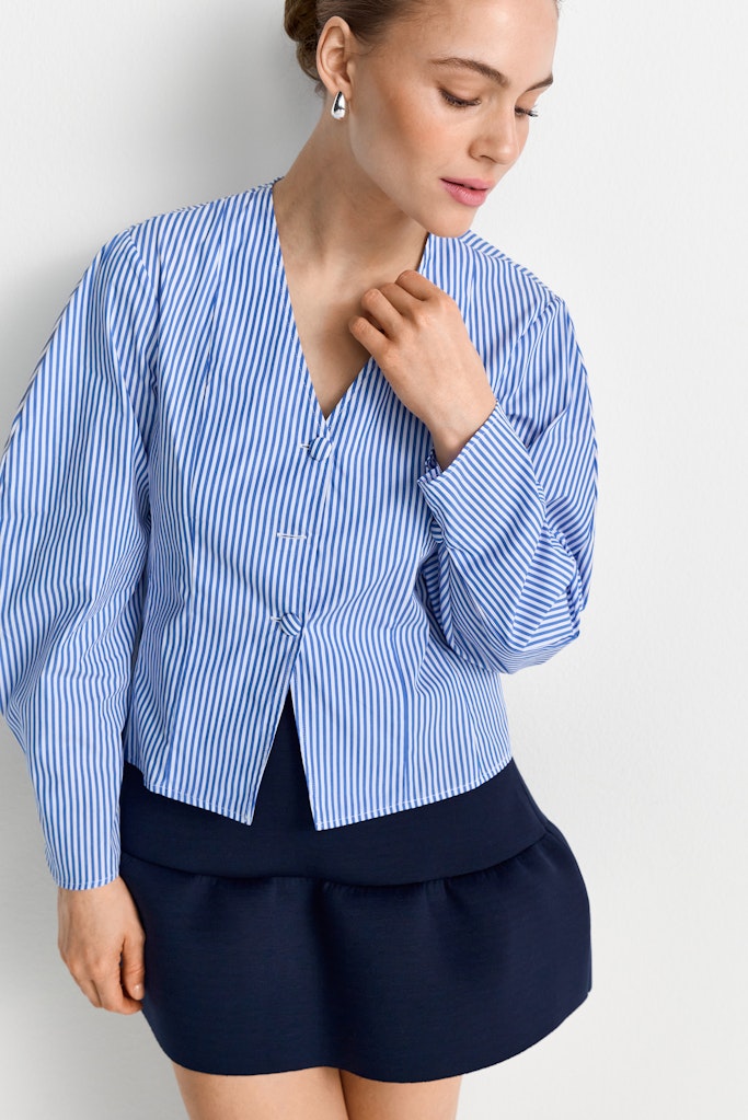 Rich & Royal Damen Blusen Skyway Blue