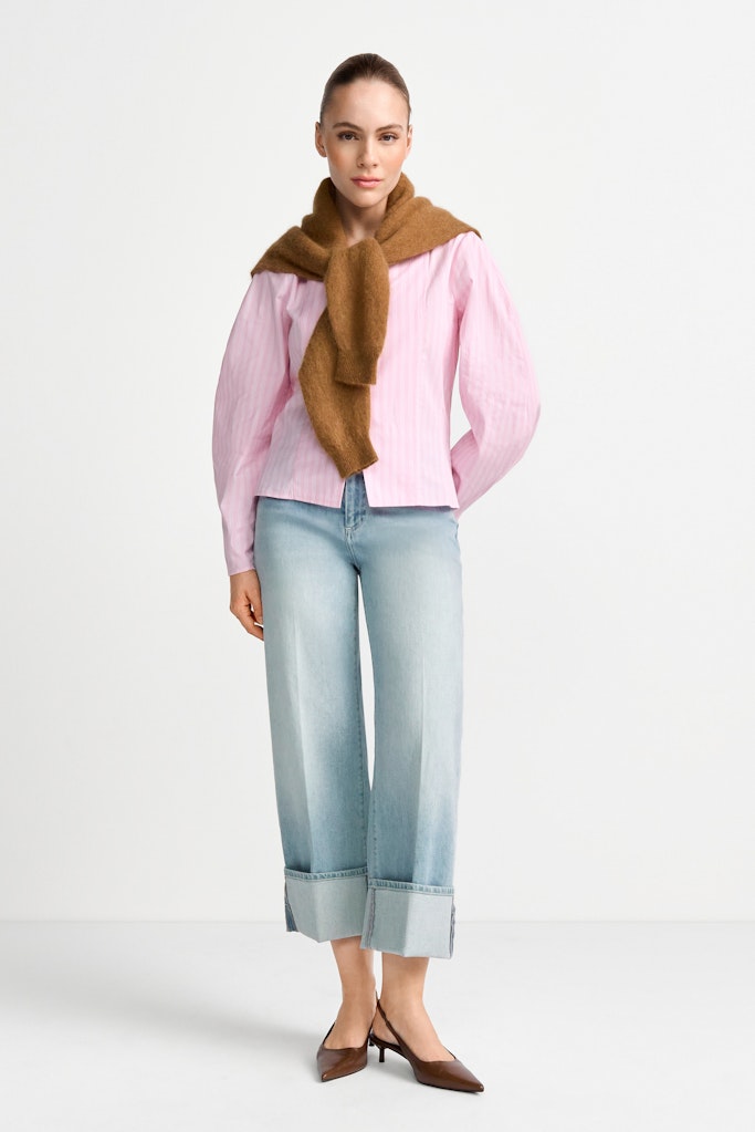 Rich & Royal Damen Jeans Denim Blue