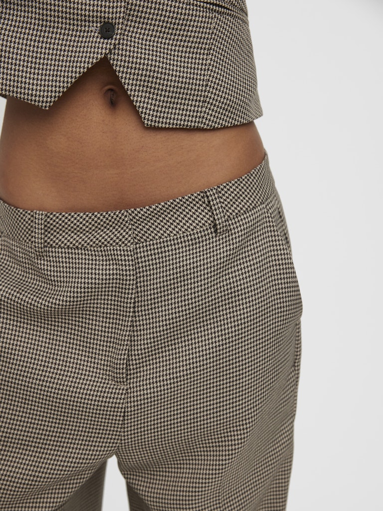 Vero Moda Damen Hosen Coffee Bean/Oat