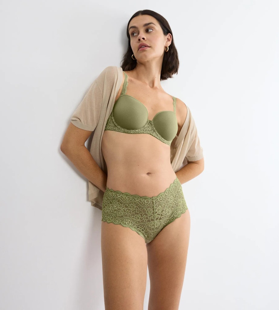 Triumph Slip Olive Gold