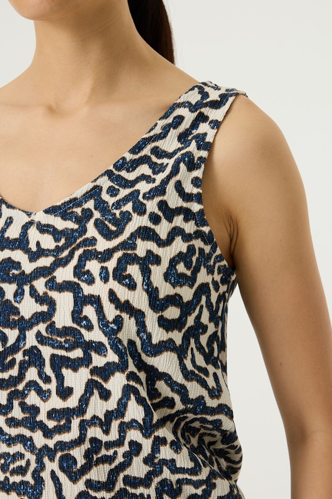 Garcia Damen Tops Summer Cobalt