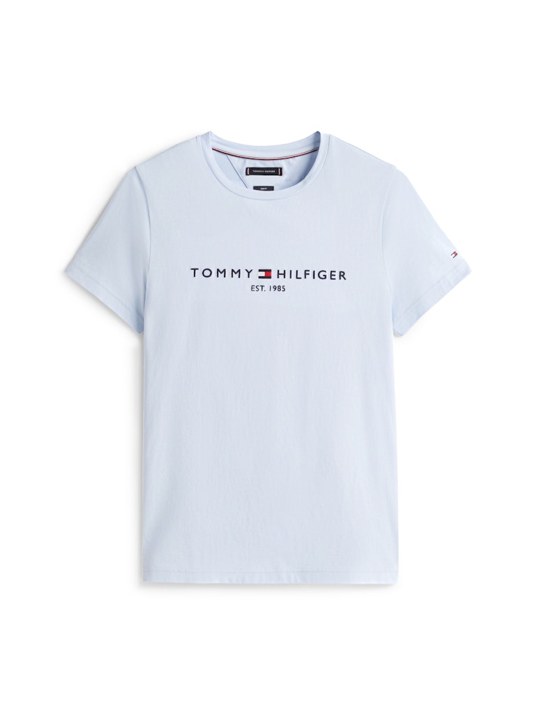 Tommy Hilfiger Herren T-Shirts kurz Co Blue