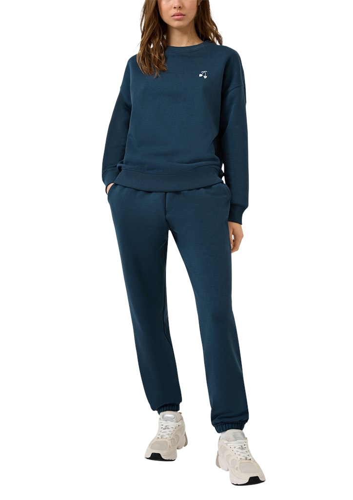 QS by S.Oliver Damen Sweatshirts Blue