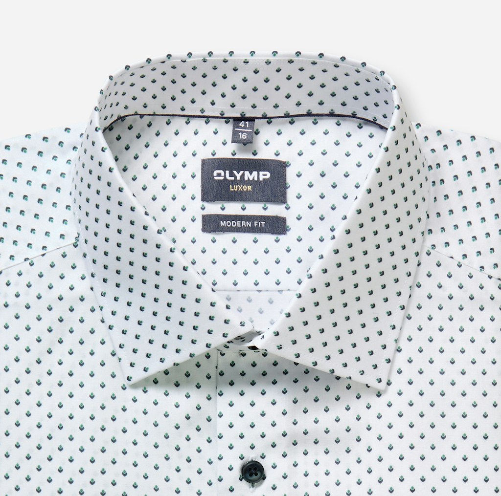 Olymp Herren Hemden lang Weiss