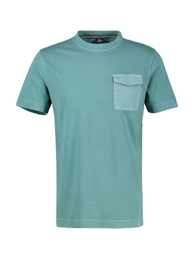 Lerros Herren T-Shirts kurz Soft Teal
