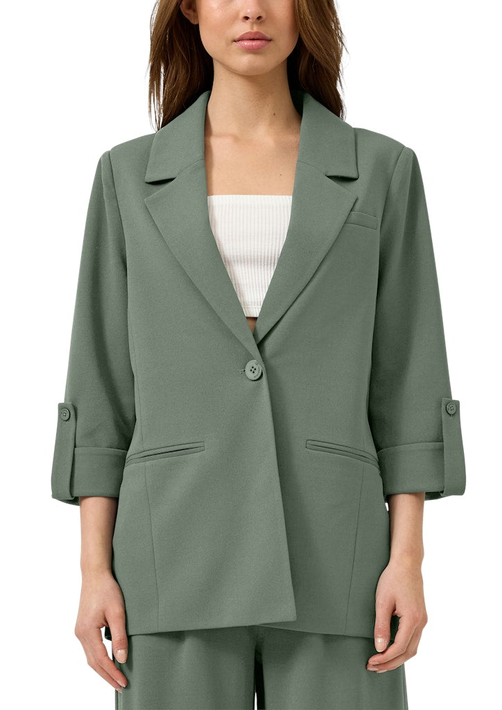 QS by S.Oliver Damen Blazer Green