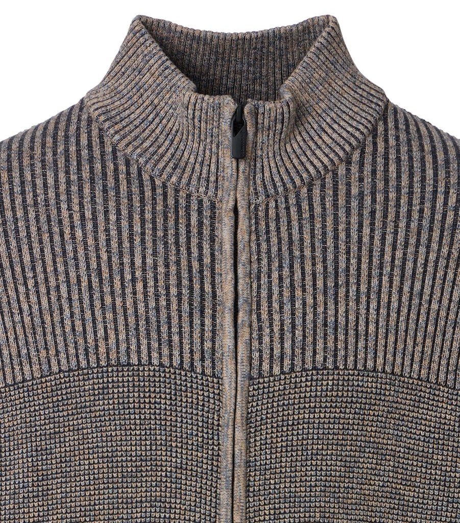 Casa Moda Herren Strickjacken Braun