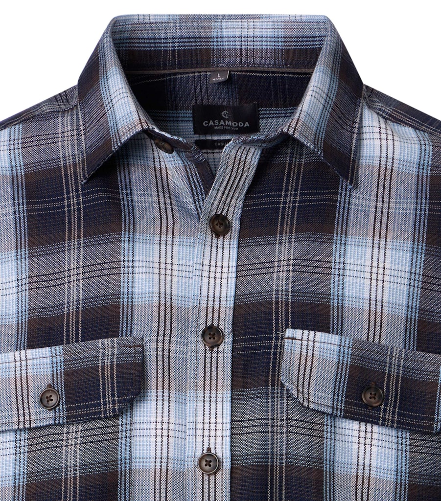 Casa Moda Herren Hemden Braun