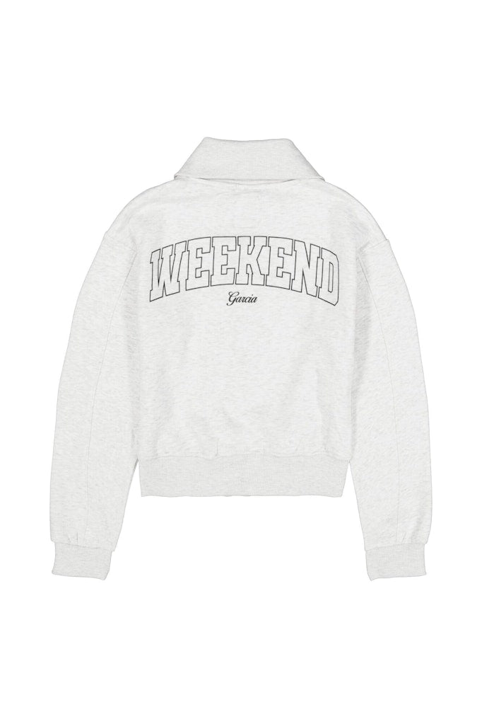 Garcia Mädchen Sweats & Sweatjacken Cream Melee