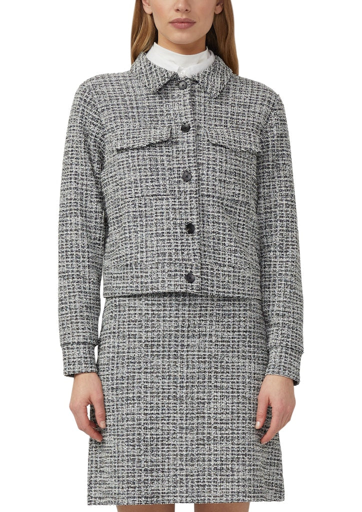 S. Oliver red Damen Sweatjacken Grey/Black