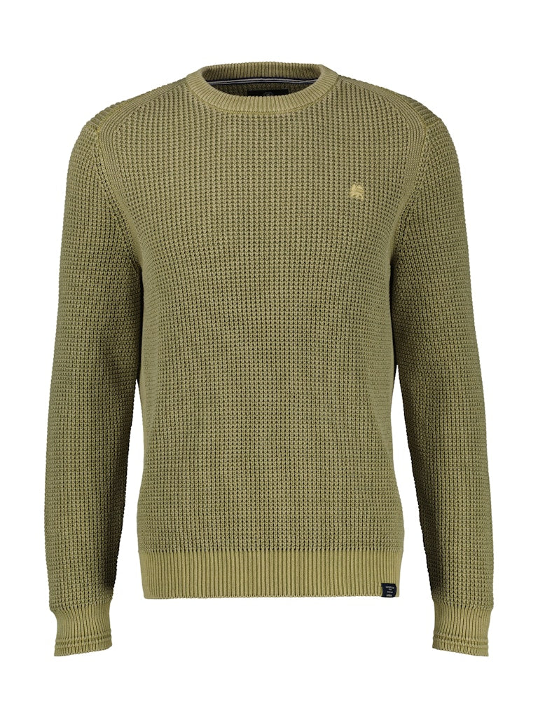 Lerros Herren Pullover Aloe Green