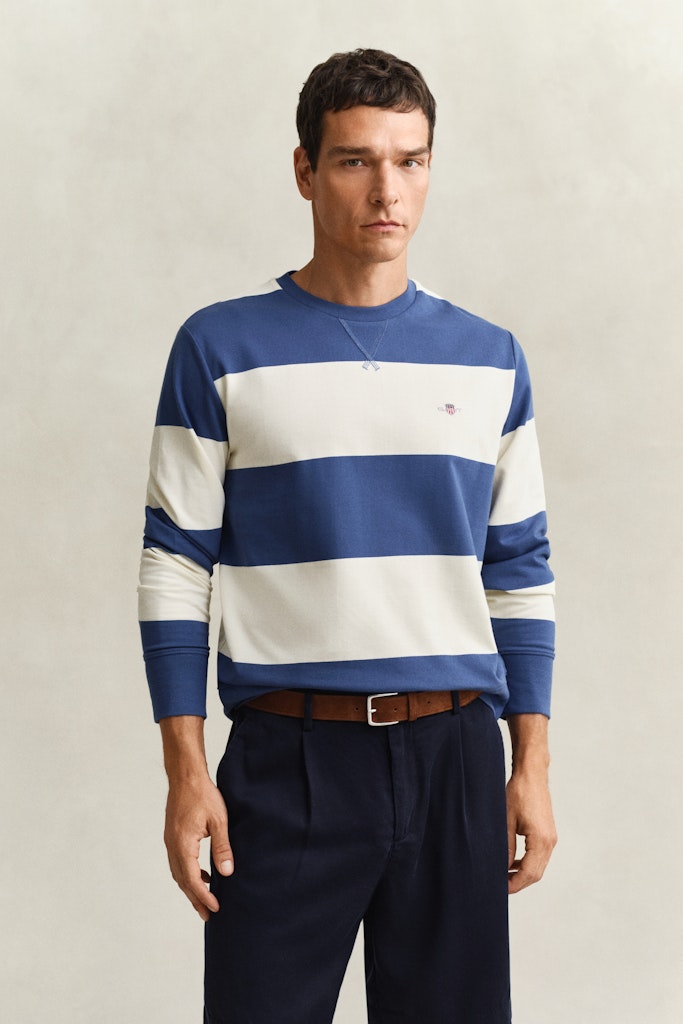 Gant Herren Sweatshirts Vintage Blu