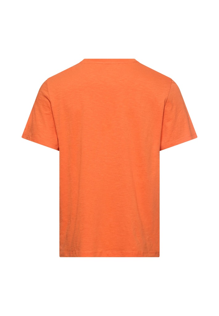 Camel active Herren T-Shirts kurz Burned Orang