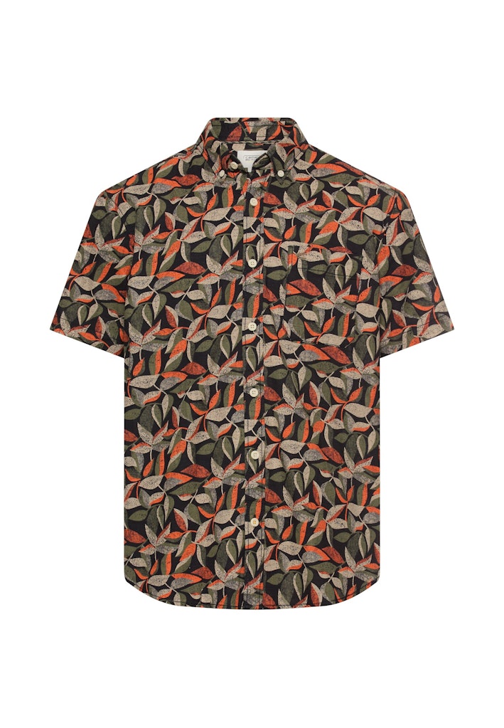 Camel active Herren Hemden kurz Burned Orang