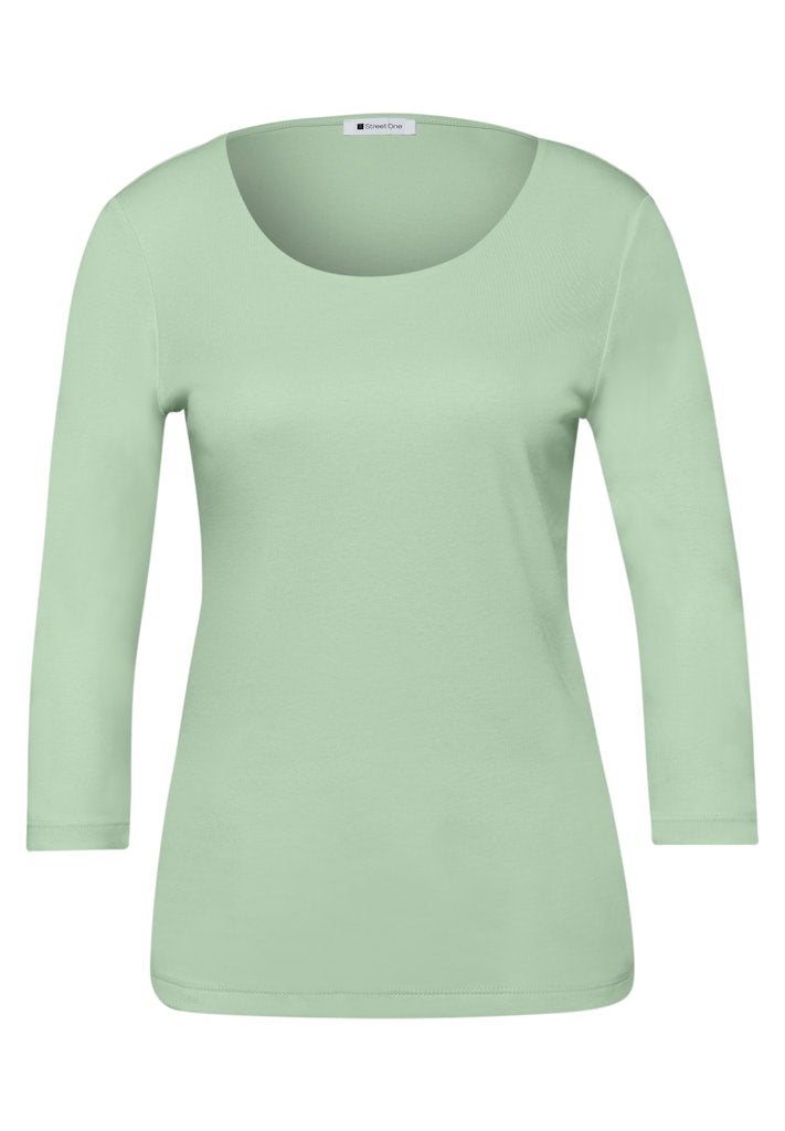 Street One Damen T-Shirts Pale Mint