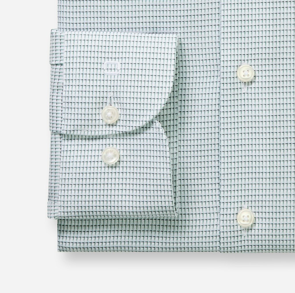 Olymp Herren Hemden lang Grõn