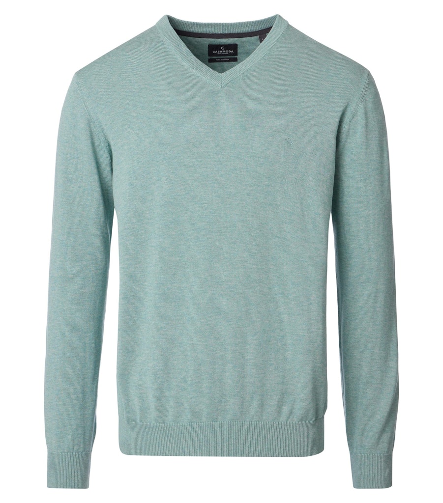 Casa Moda Herren Pullover Gruen