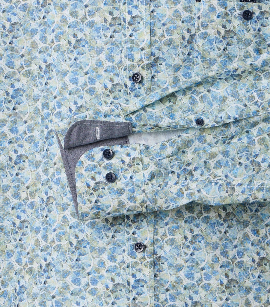 Casa Moda Herren Hemden Gruen