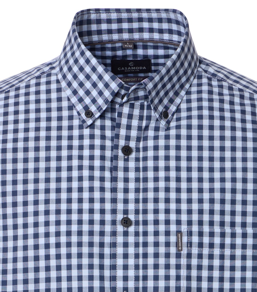 Casa Moda Herren Hemden Blau