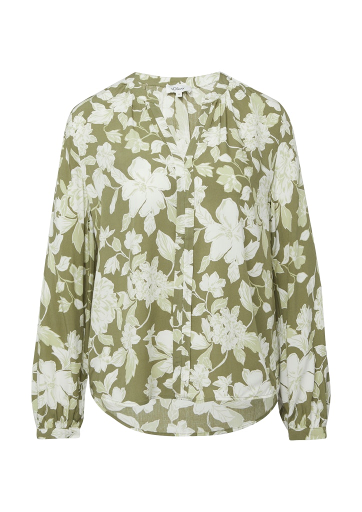 S. Oliver red Damen Blusen Green