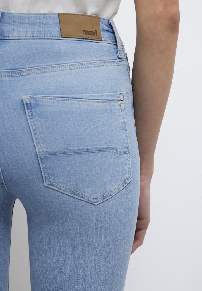 Mavi Damen Jeans Lt Brushed Glam