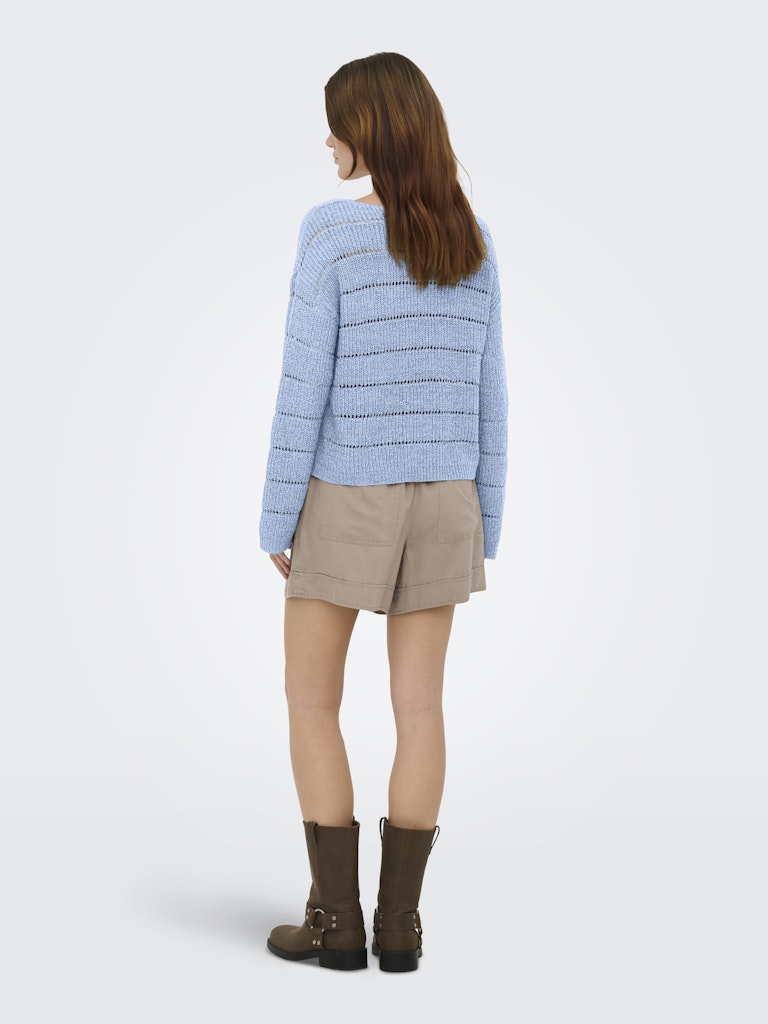 Only Damen Pullover Soft Chambray