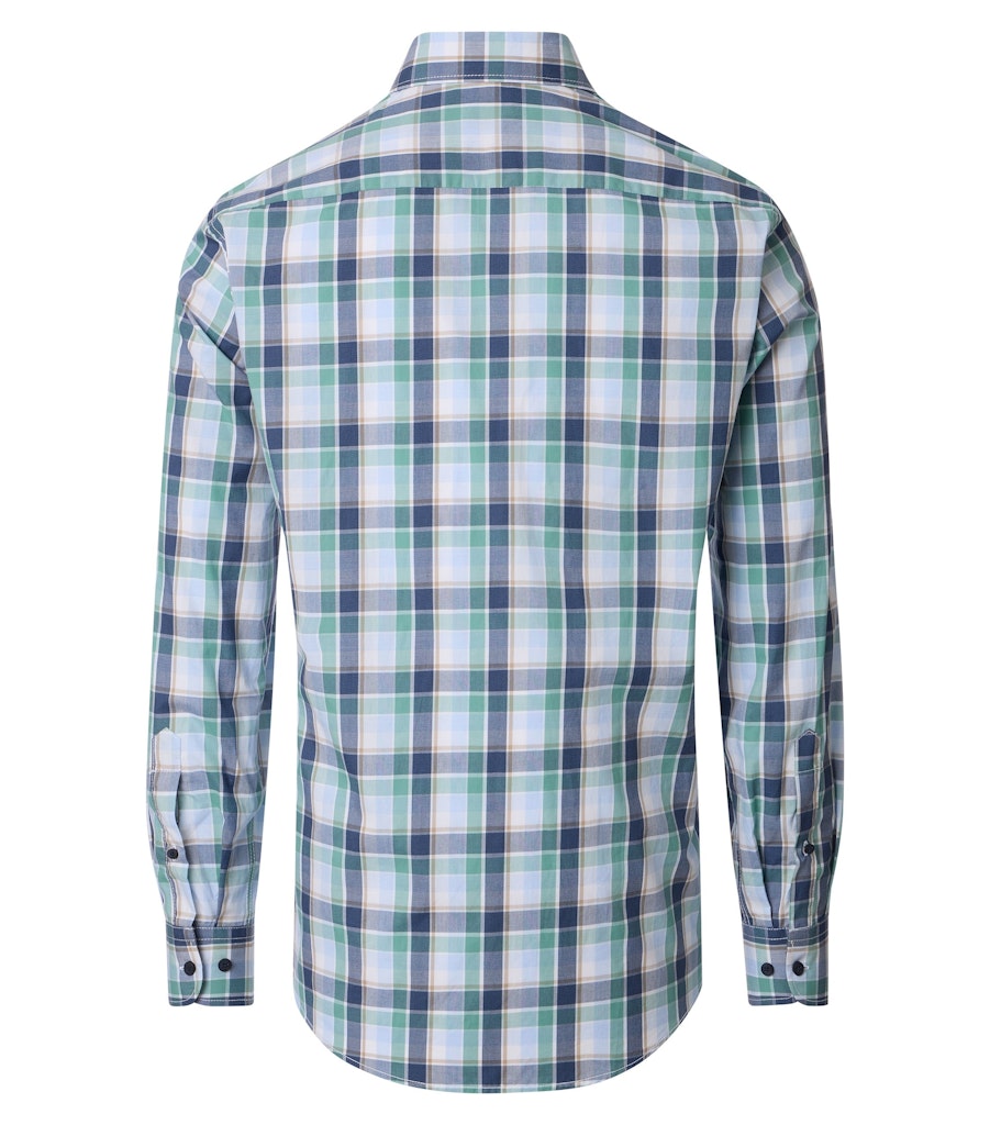 Casa Moda Herren Hemden Gruen